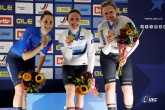 2025 UEC Track Elite European Championships - Zolder  - Day4 - 15/02/2025 - Women?s 1km Time Trial - Martina Fidanza (ITA) - Anna Morris (GBR) - photo Roberto Bettini/SprintCyclingAgency?2025